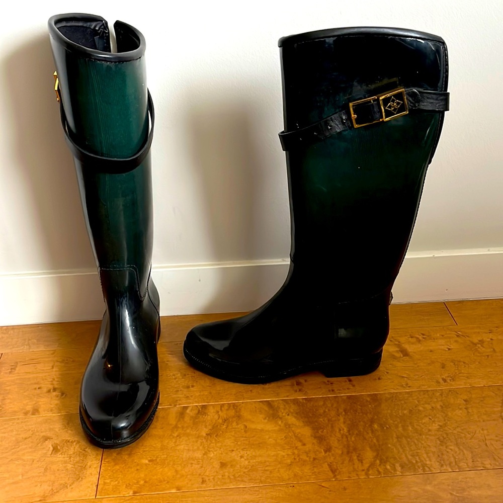 DÄV Green Ombré Rainboots